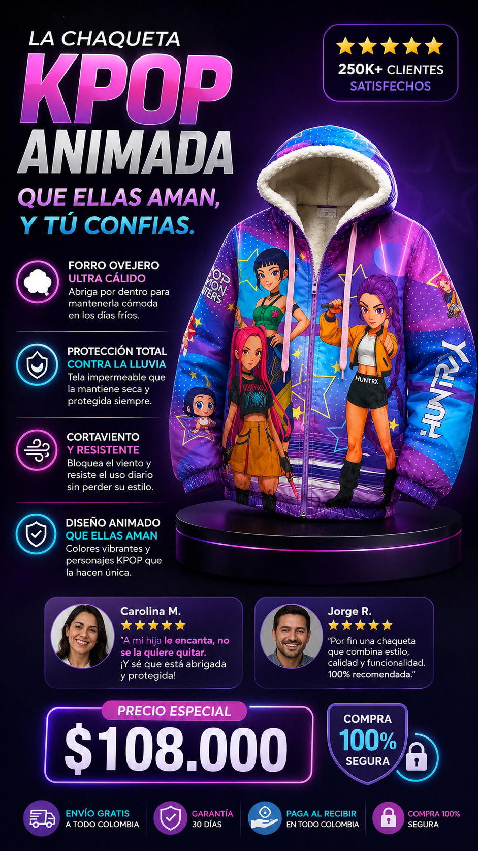 CHAQUETA K-pop ANIMADA