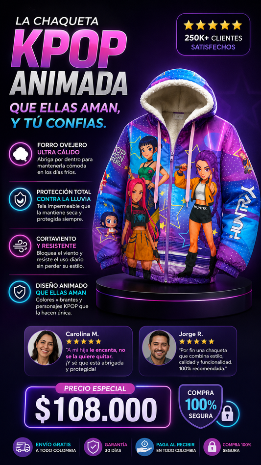 CHAQUETA K-pop ANIMADA